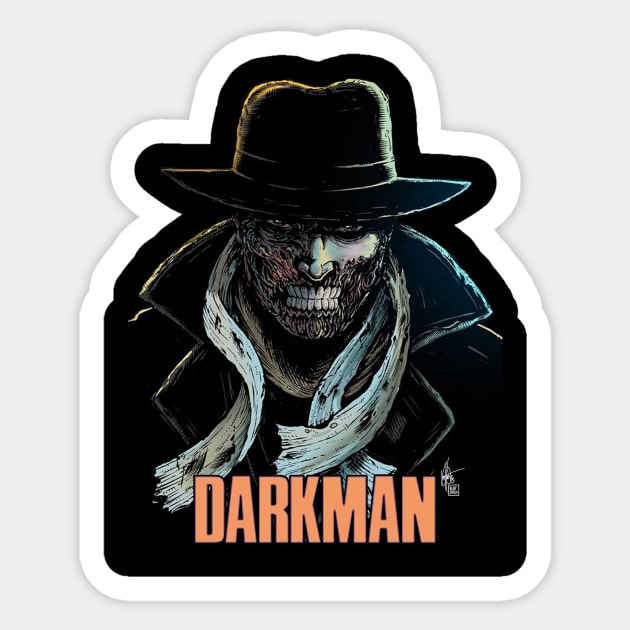 Darkman 2 Sticker by KenHaeser